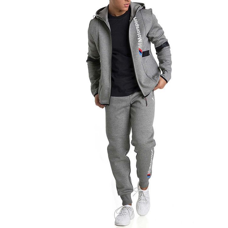Puma X BMW Motorsport Hooded Sweat Jacket 'Grey' 576652-03 sold by KicksCrew product image thumbnail 3