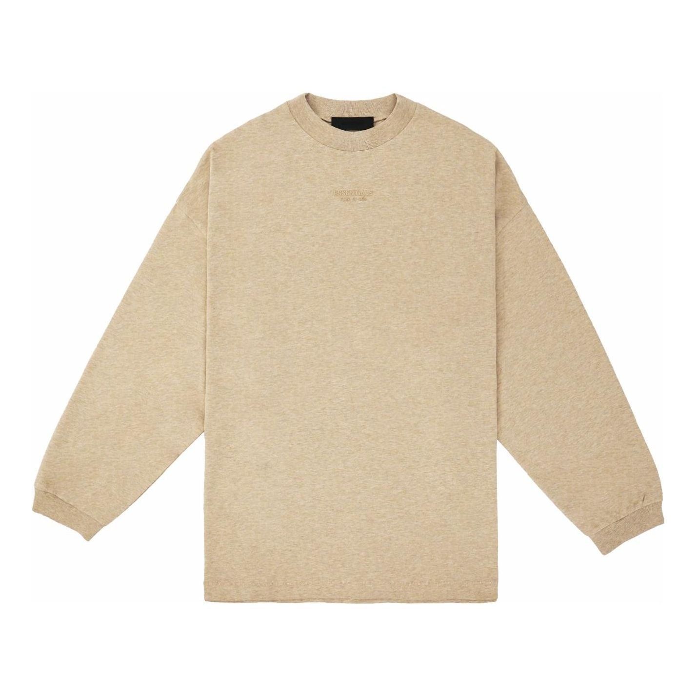 Fear of God Essentials FW23 Long Sleeve Tee 'Gold Heather' 125BT232013F sold by KicksCrew