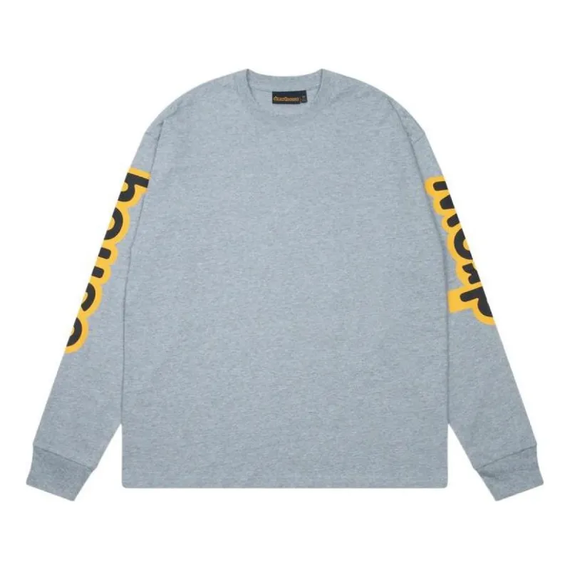 Drew House Long Sleeve Hug T-shirt 'Heather Grey' DR-SS22-457 sold by KicksCrew