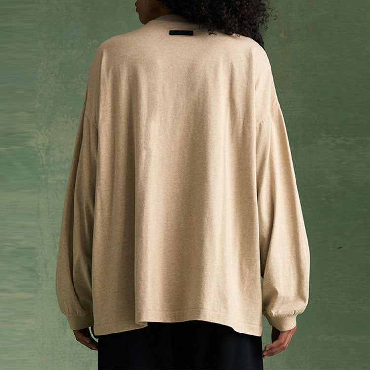 Fear of God Essentials FW23 Long Sleeve Tee 'Gold Heather' 125BT232013F sold by KicksCrew product image thumbnail 4