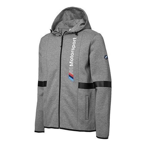 Puma X BMW Motorsport Hooded Sweat Jacket 'Grey' 576652-03 sold by KicksCrew
