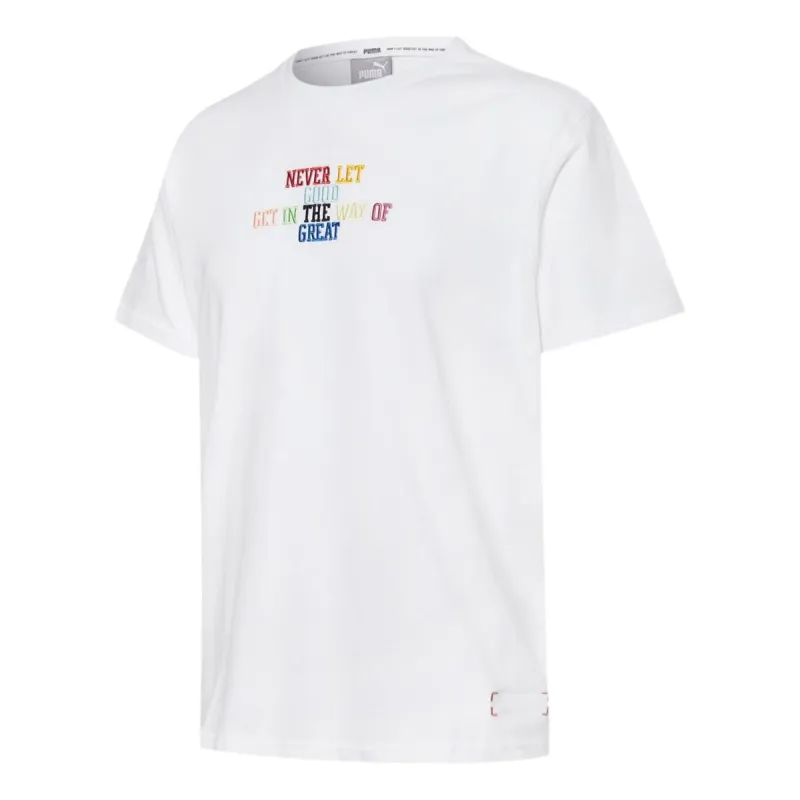 Puma Overtime T-Shirt 'White' 532093-01 sold by KicksCrew