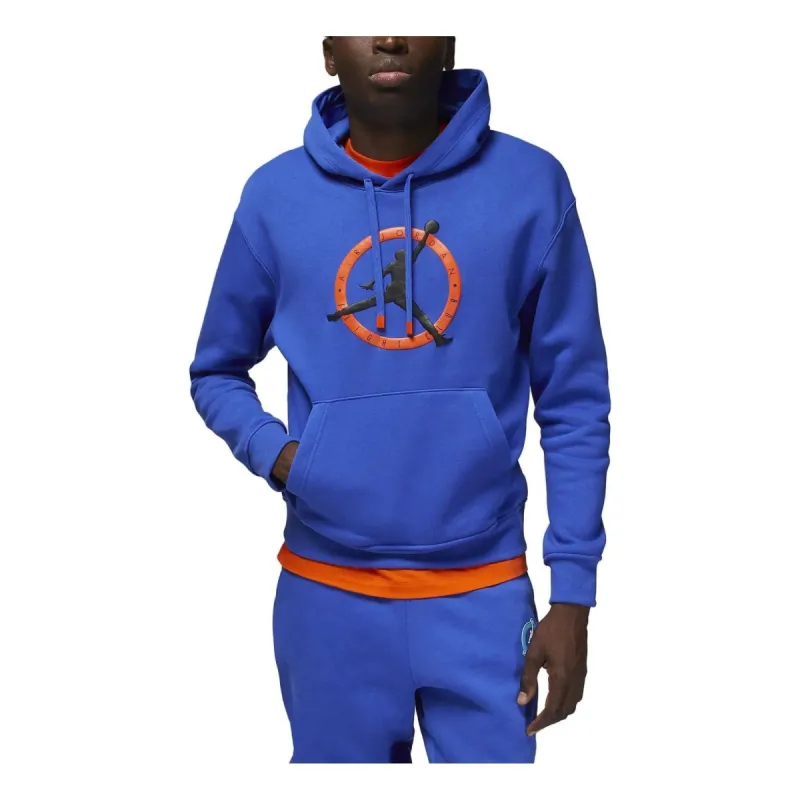 Air Jordan Flight MVP Graphic Fleece Pullover Hoodie 'Game Royal' FB7050-480 sold by KicksCrew
