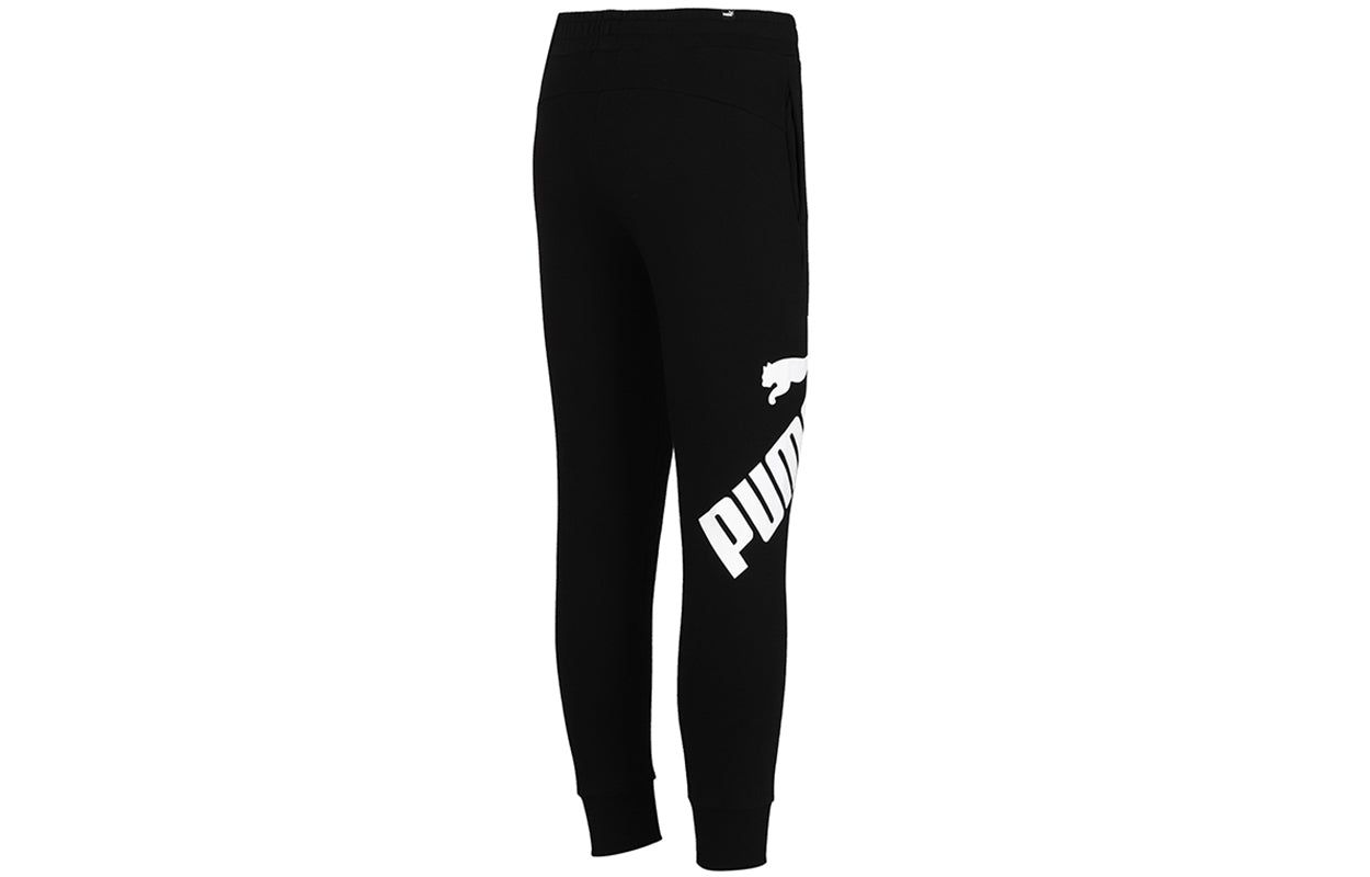 Puma Big Logo Training Pants 'Black' 534624-01 sold by KicksCrew product image thumbnail 2