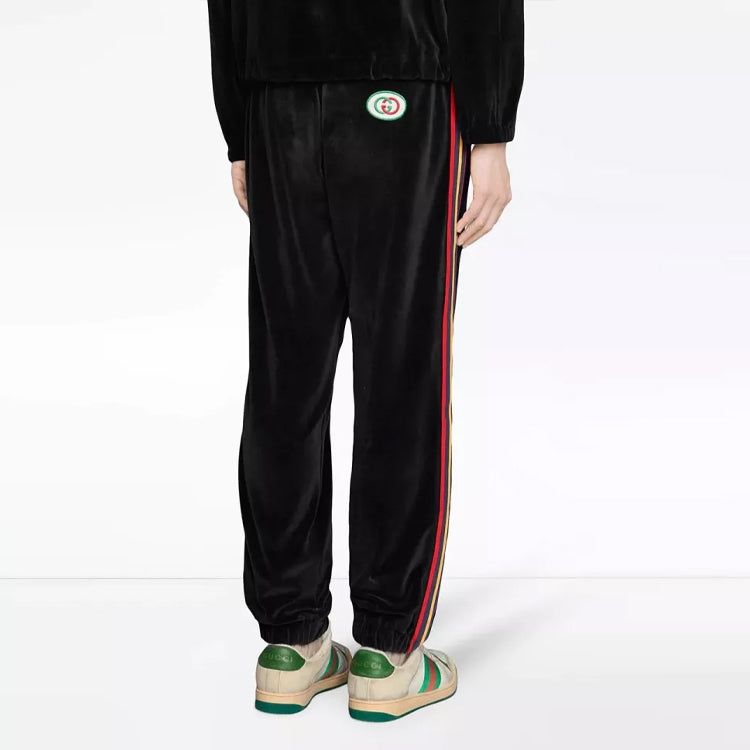 GUCCI Chenille Jogging Pant With Patch 'Black' 572917XJA5W-1082 sold by KicksCrew product image thumbnail 3