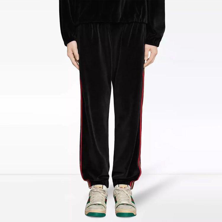 GUCCI Chenille Jogging Pant With Patch 'Black' 572917XJA5W-1082 sold by KicksCrew product image thumbnail 2