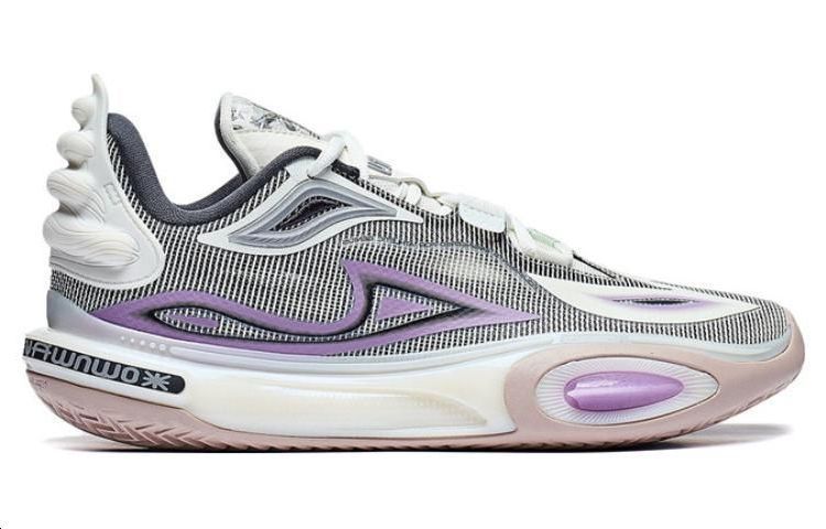 Li-Ning Wade All City 11 V2 'White Purple' ABPT051-3 sold by KicksCrew product image thumbnail 3