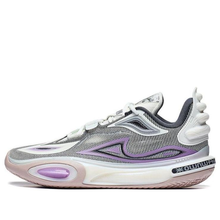 Li-Ning Wade All City 11 V2 'White Purple' ABPT051-3 sold by KicksCrew