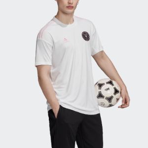 adidas Inter Miami CF Beckham Home Jersey 'White' GE2104 sold by KicksCrew