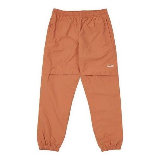 Palace FW21 Logo Vented Shell Bottoms 'Orange' P21SS020 sold by KicksCrew