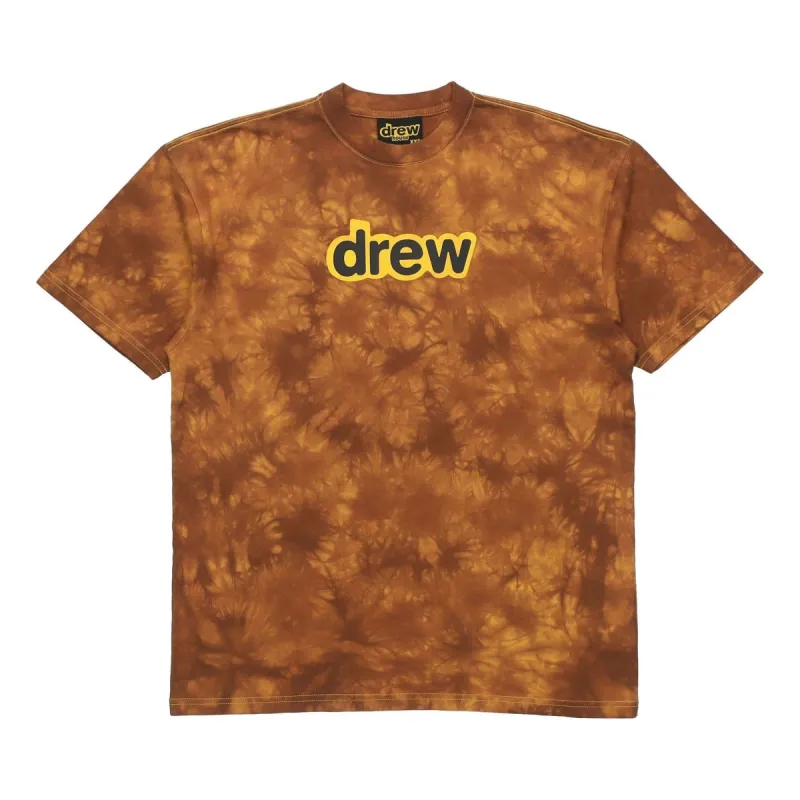 Drew House Secret T-shirt 'Brown Tie Dye' DR-SS21-68 sold by KicksCrew