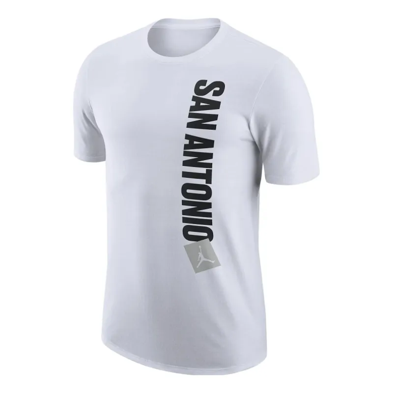 Air Jordan San Antonio Spurs Essential Statement Edition NBA T-Shirt 'White' DV5836-100 sold by KicksCrew