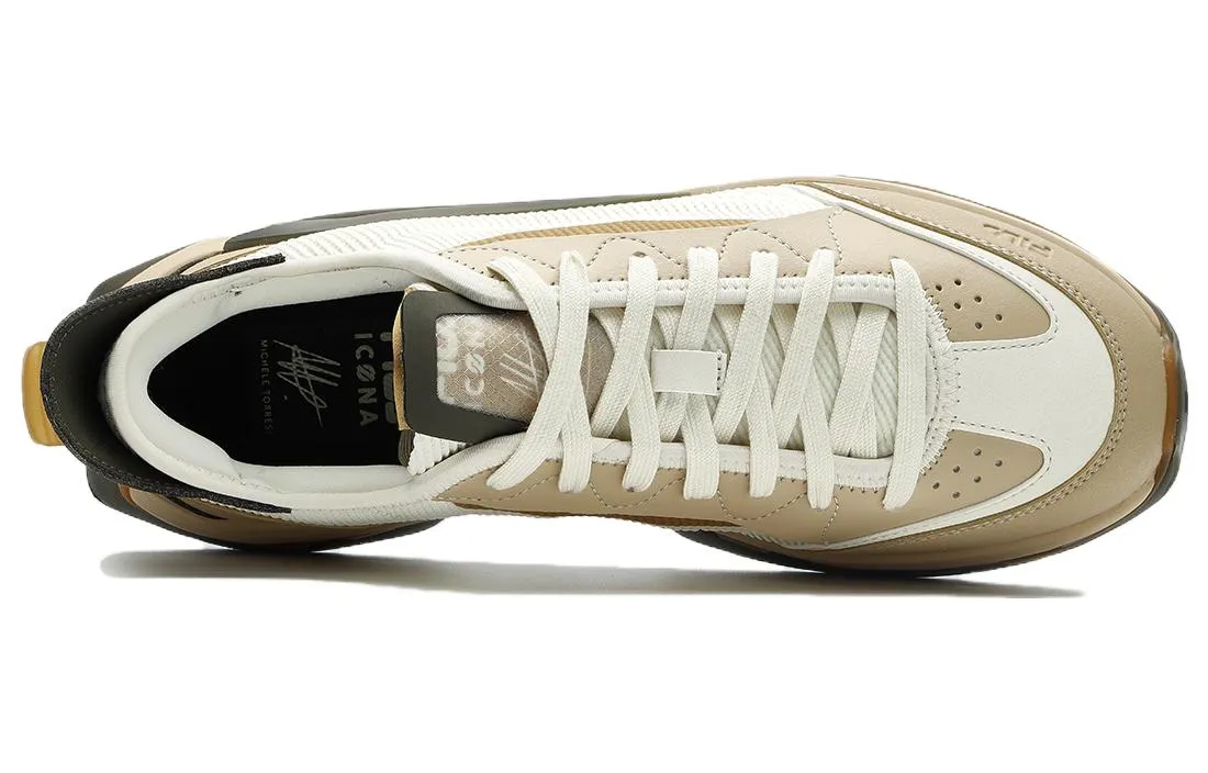 FILA KM Athletic Shoes 'White Beige Green' F12M333103FBP sold by KicksCrew product image thumbnail 2