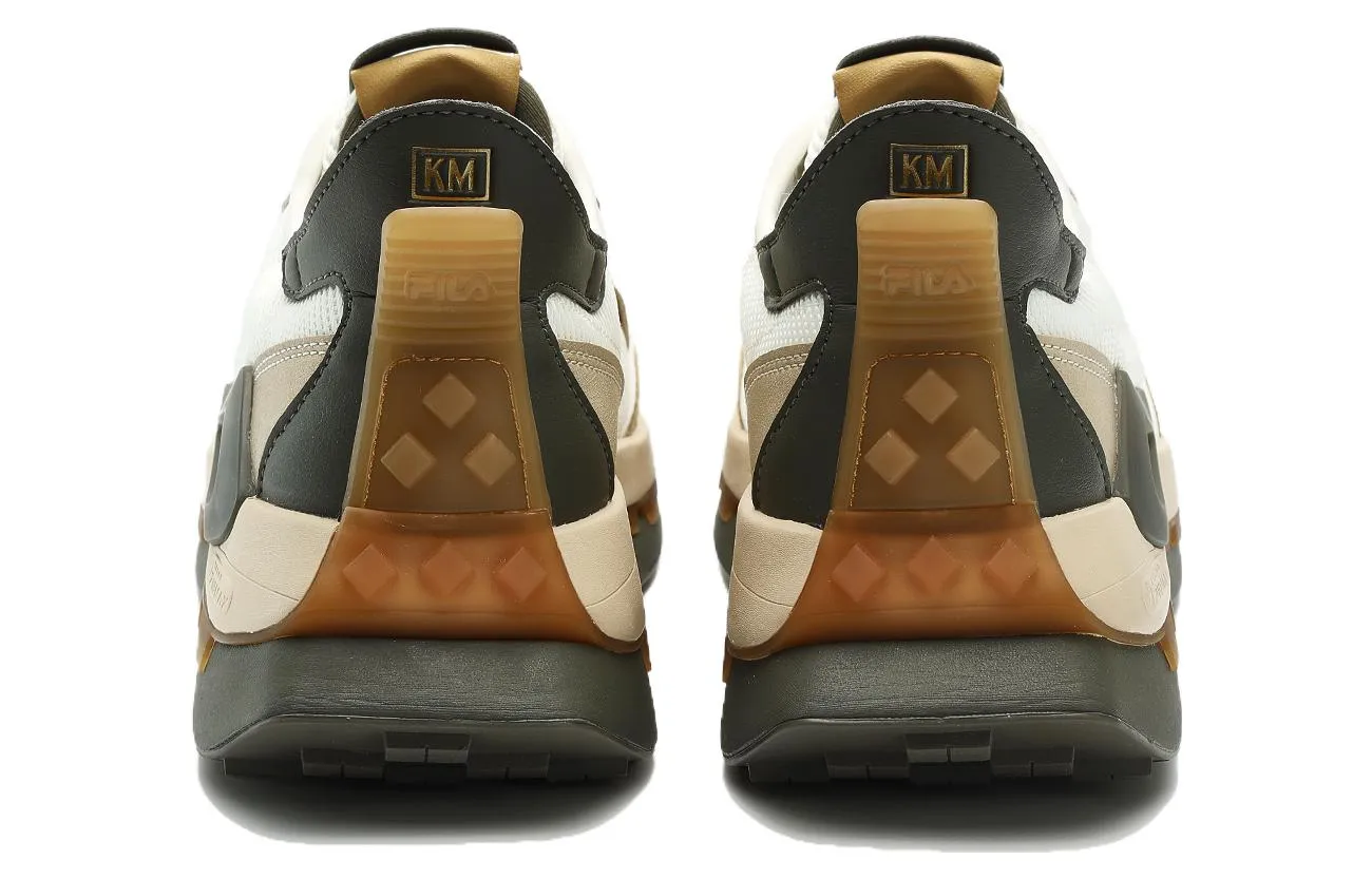 FILA KM Athletic Shoes 'White Beige Green' F12M333103FBP sold by KicksCrew product image thumbnail 3