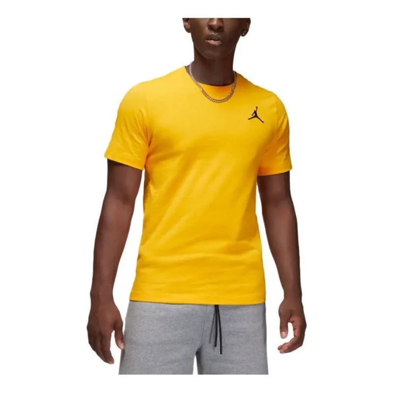 Air Jordan Jumpman Short-Sleeve T-Shirt 'Yellow' DC7485-705 sold by KicksCrew