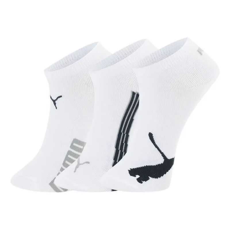 Puma Sneaker Socks 3 pack 'White Black ' 100000617-001 sold by KicksCrew