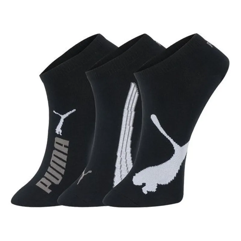 Puma Sneaker Socks 3 pack 'Black White' 100000495-002 sold by KicksCrew