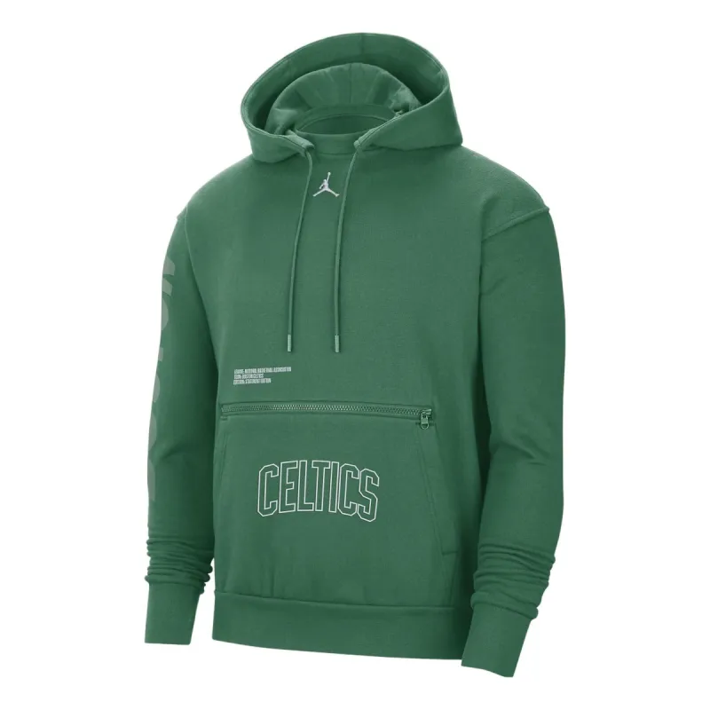 Air Jordan Boston Celtics Courtside Statement Edition NBA Fleece Pullover Hoodie 'Green' DR6998-312 sold by KicksCrew