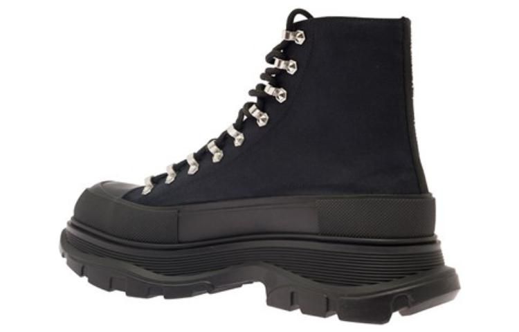 Alexander McQueen Trade Slick Black Lace-up Boots 'Black' 735816W4VV11081 sold by KicksCrew product image thumbnail 3