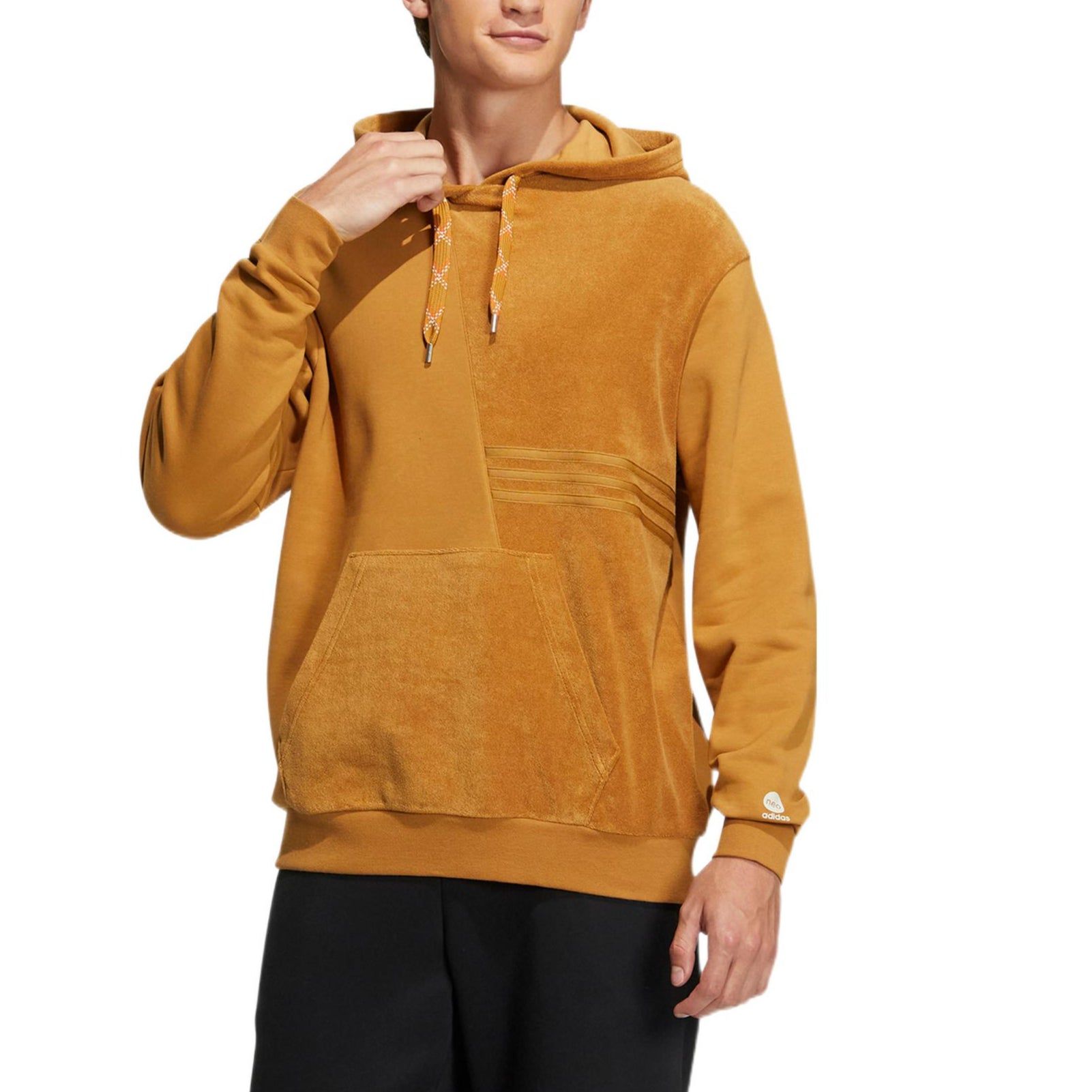Adidas U VBE Hoodie 2 'Brown' HN4730 sold by KicksCrew product image thumbnail 2