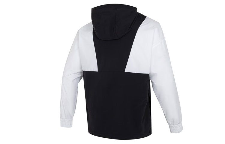 Adidas Neo Hooded Windproof Jackets 'Black White' IK5057 sold by KicksCrew product image thumbnail 2