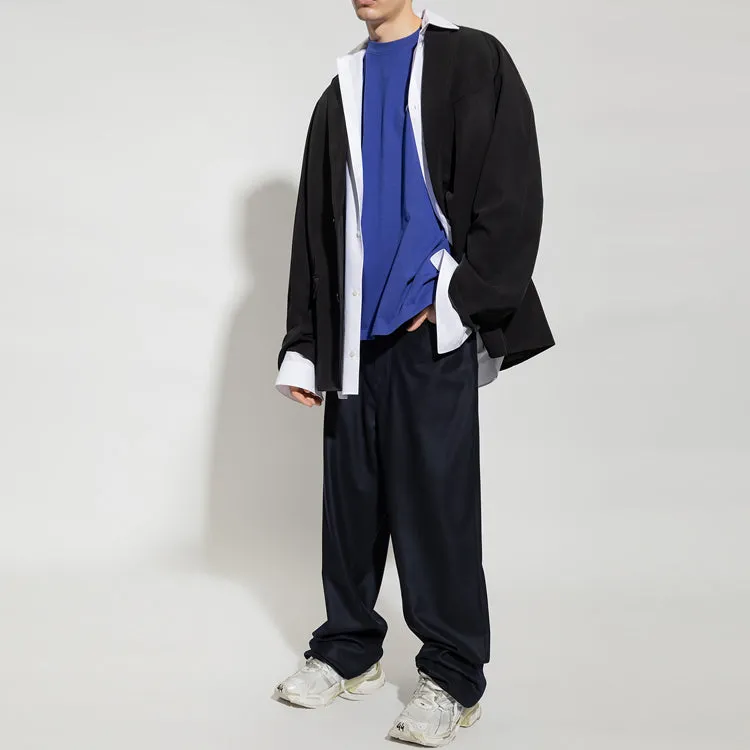 Balenciaga Logo T-Shirt Medium Fit 'Indigo' 612966TLVB34388 sold by KicksCrew product image thumbnail 2