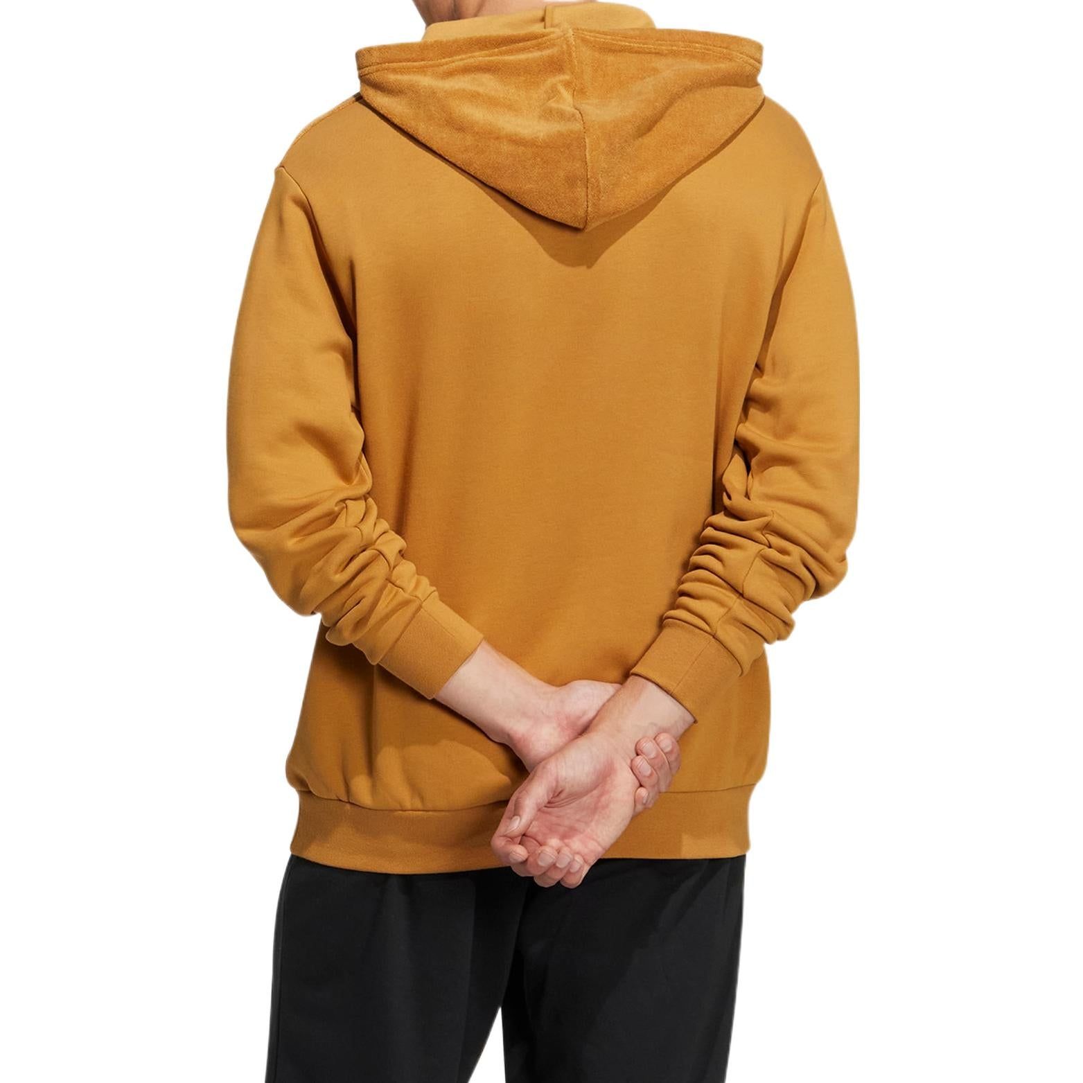 Adidas U VBE Hoodie 2 'Brown' HN4730 sold by KicksCrew product image thumbnail 3