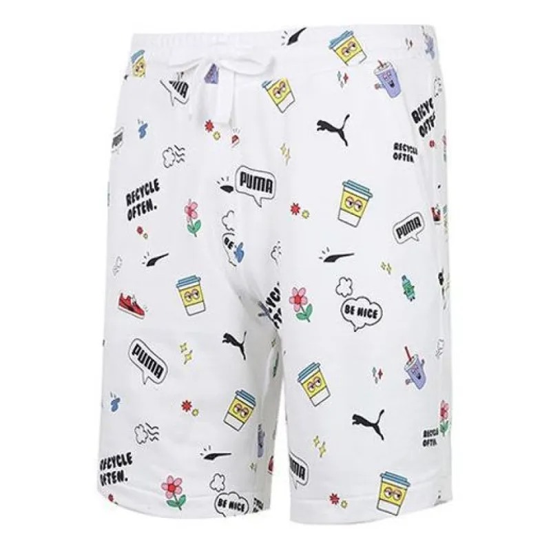 Puma Awareness Shorts 'White Black' 532036-52 sold by KicksCrew