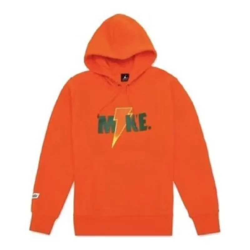 Air Jordan Sportswear Like Mike Fleece 2 Pullover Hoodie 'Orange' AJ1173-819 sold by KicksCrew