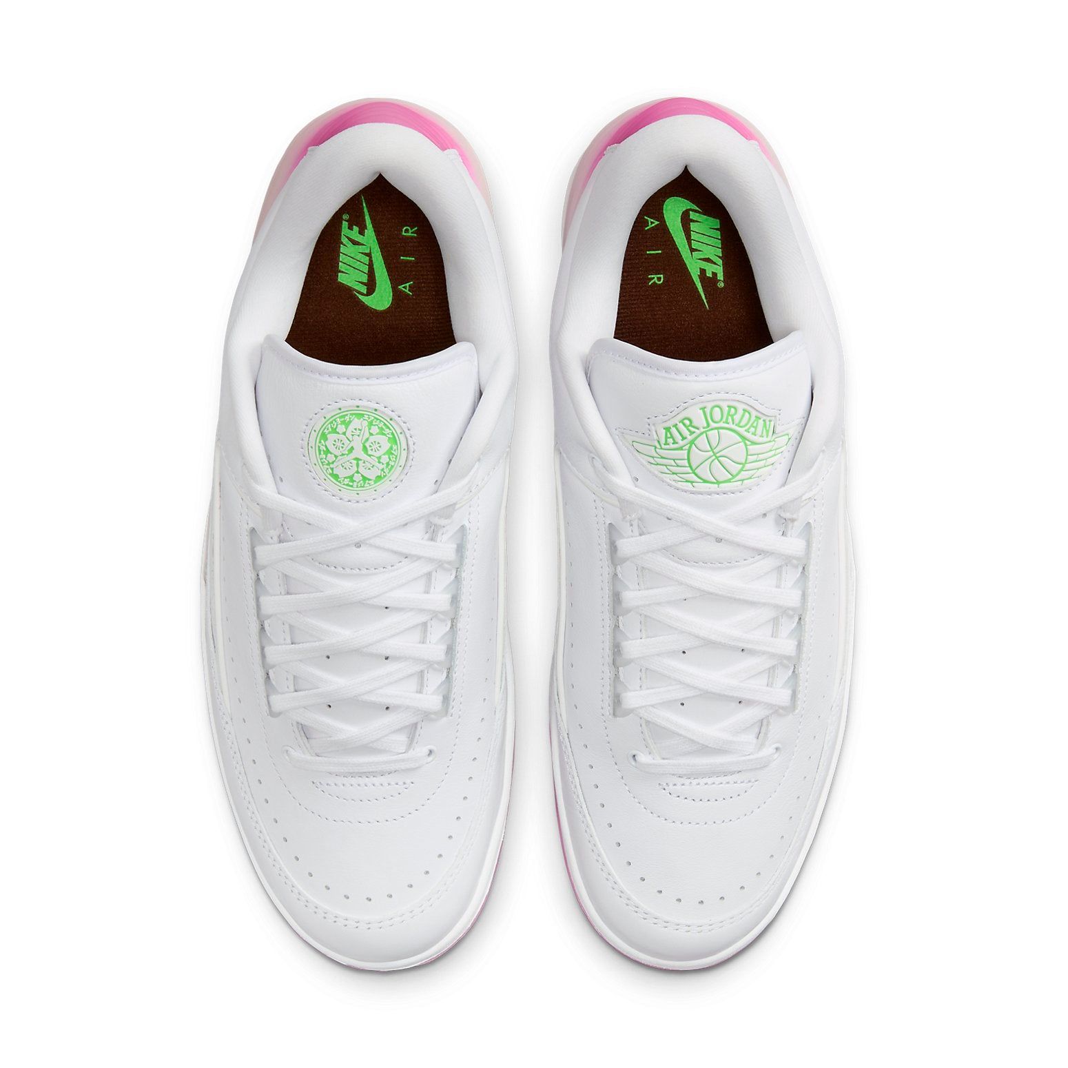 Air Jordan 2 Retro Low ' Cherry Blossom' FQ3228-100 sold by KicksCrew product image thumbnail 3