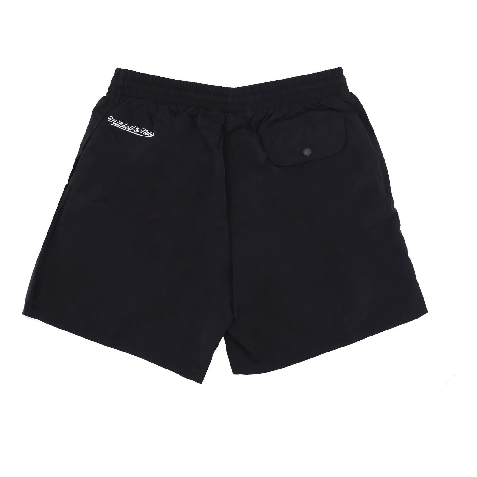 Mitchell & Ness x NBA Team Essentials Nylon Shorts 'Chicago Bulls' PSHR4435-CBUYYPPPBLCK sold by KicksCrew product image thumbnail 2