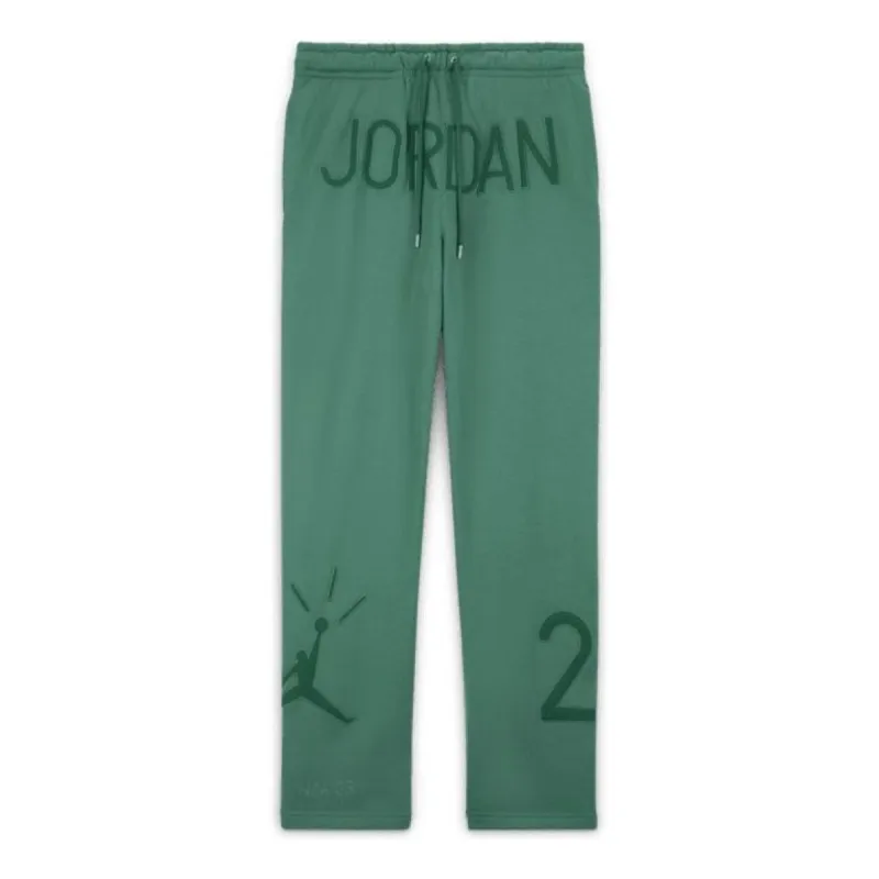 Air Jordan x Nina Chanel Fleece Pants Asia Sizing 'Green Stone' FZ7519-398 sold by KicksCrew