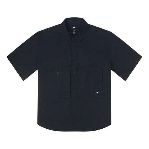 Converse Wordmark Utility Shirt 'Black' 10026433-A01 sold by KicksCrew