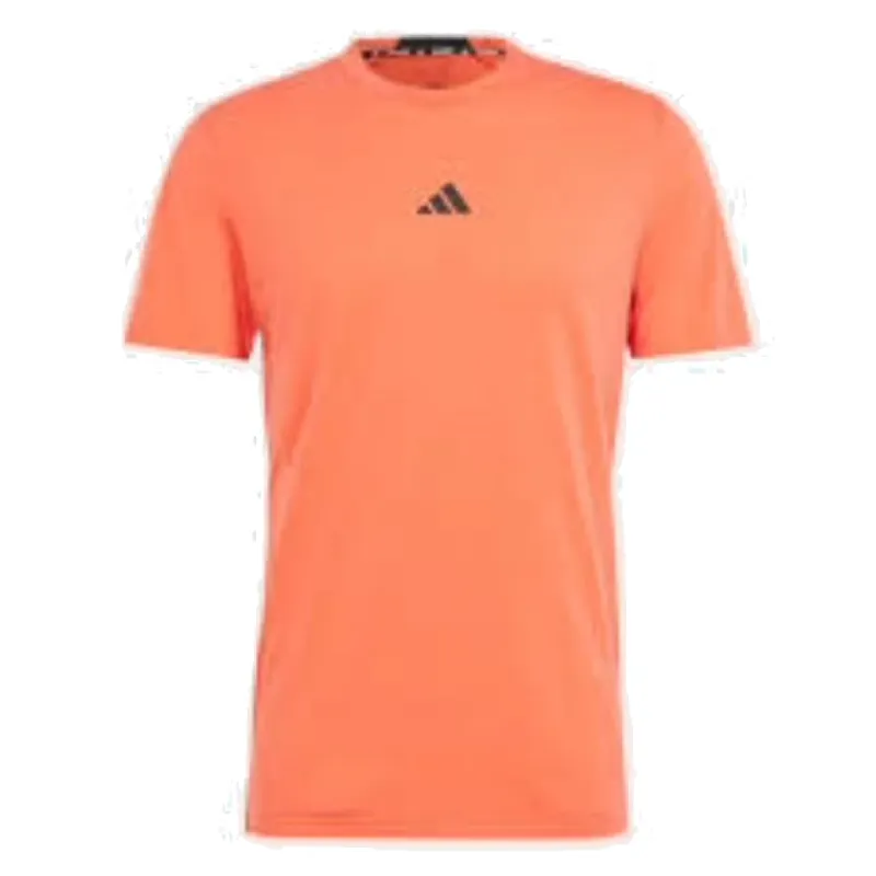 adidas Designed for Training Workout T-Shirt Asia Sizing 'Orange' IS3815 sold by KicksCrew