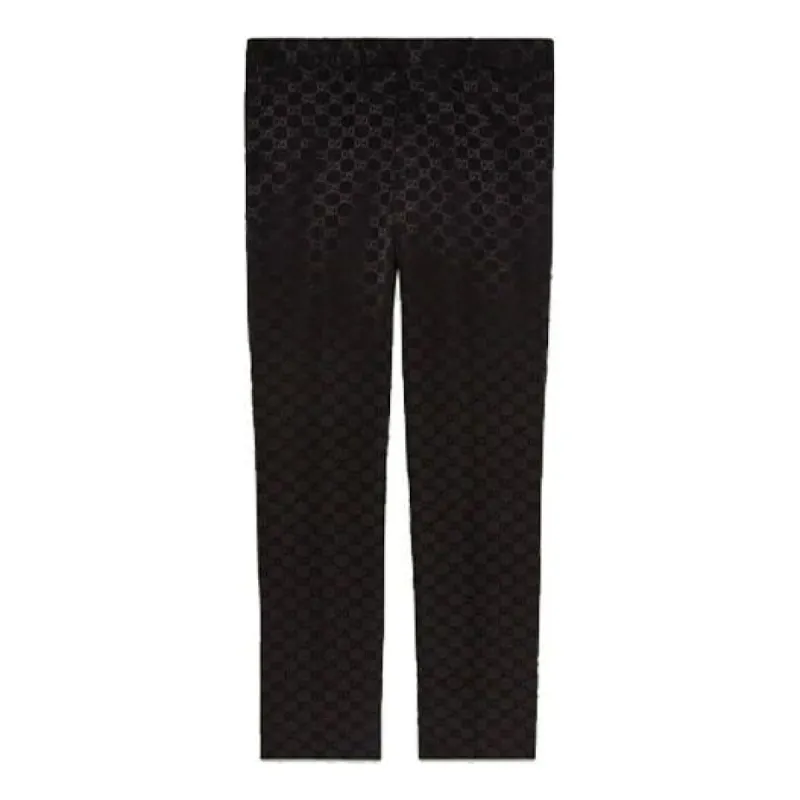 Gucci GG Cotton Viscose Formal Pant 'Black' 698749-ZAHMD-1000 sold by KicksCrew