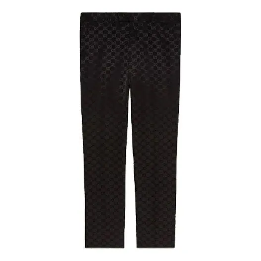 Gucci GG Cotton Viscose Formal Pant 'Black' 698749-ZAHMD-1000 sold by KicksCrew