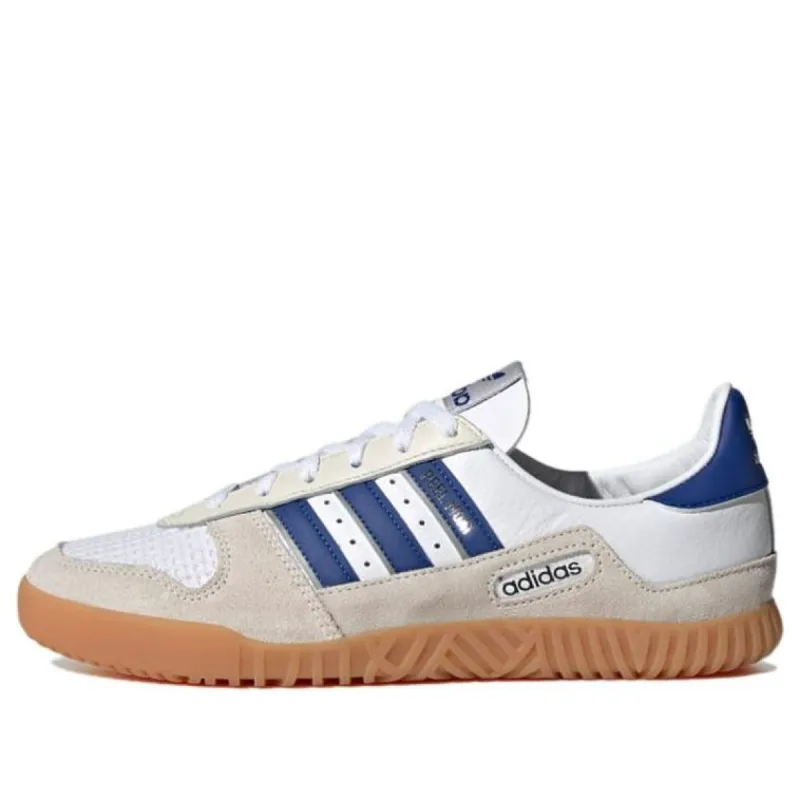 adidas Indoor Comp 'White Royal Blue Gum' H01794 sold by KicksCrew