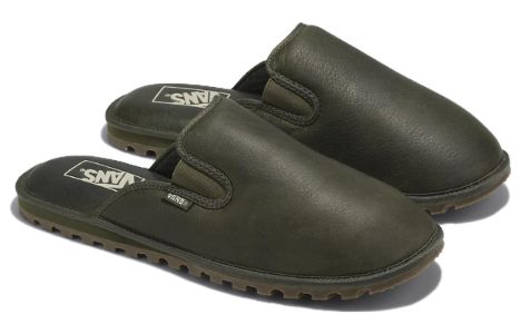 Vans Mountain Mule Vansguard Leather Shoes 'Green' VN000BWHOLV sold by KicksCrew