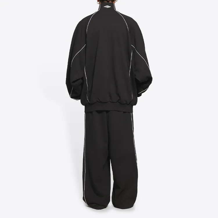 Balenciaga 3B Sports Icon Tracksuit Jacket 'Black' 697954TMVA61000 sold by KicksCrew product image thumbnail 4
