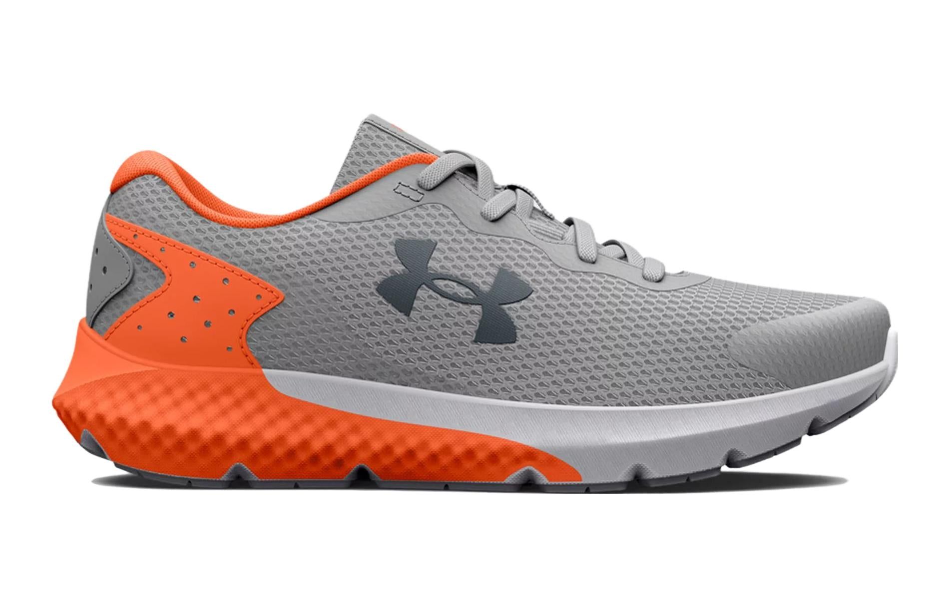 (PS) Under Armour Charged Rogue 3 'Grey Orange Blast' 3024982-103 sold by KicksCrew product image thumbnail 3