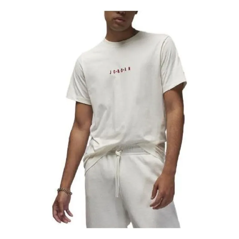 Air Jordan Air T-Shirt 'Sail' DM3182-133 sold by KicksCrew
