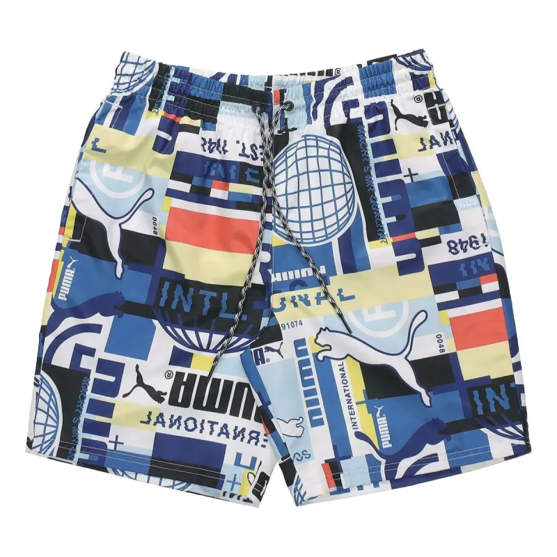 Puma International AOP Short 'Multicolor' 531486-02 sold by KicksCrew