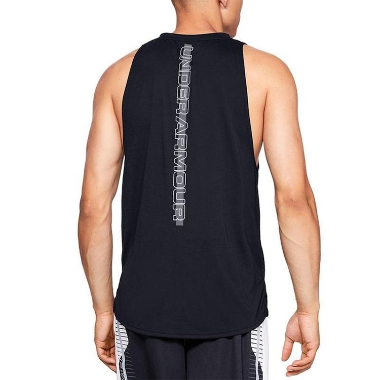 Under Armour Baseline Performance Basketball Tank 'Black' 1326706-001 sold by KicksCrew product image thumbnail 5