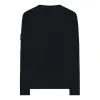 STONE ISLAND Garment Dyed Crew Lightweight Sweatshirt 'Black' 731564450-V0020 sold by KicksCrew