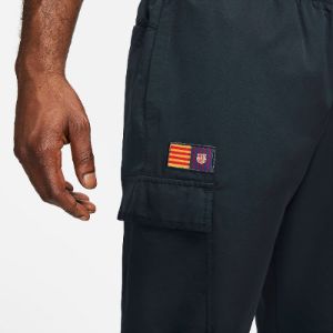 Nike FC Barcelona Woven Soccer Pants 'Blue' DX4767-475 sold by KicksCrew