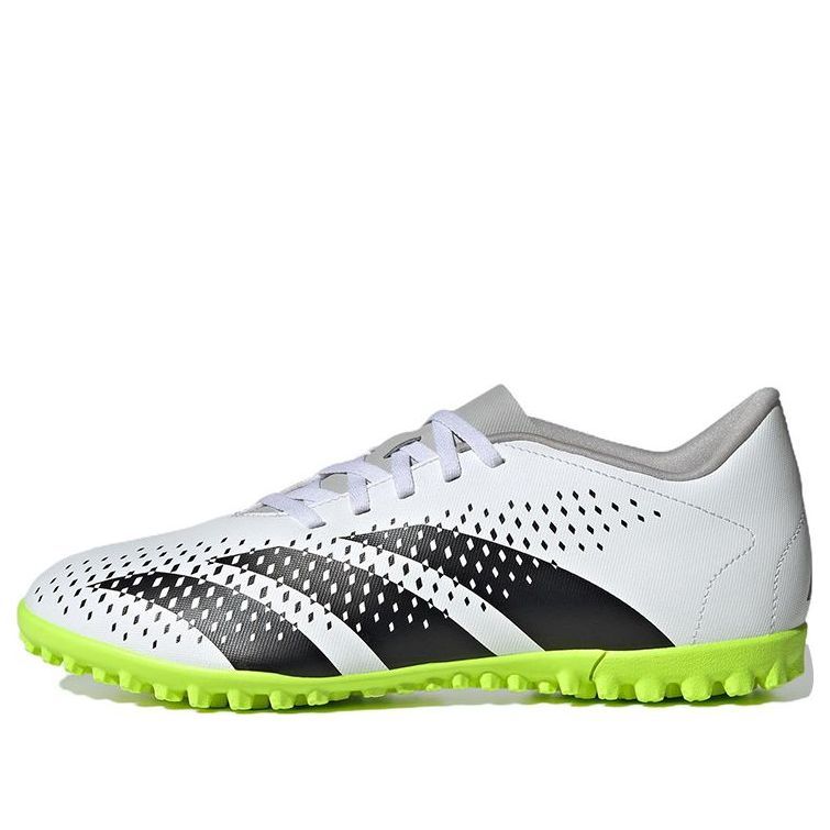 Adidas Predator Accuracy.4 Turf Boots 'White Black Solar Green' GY9995 sold by KicksCrew