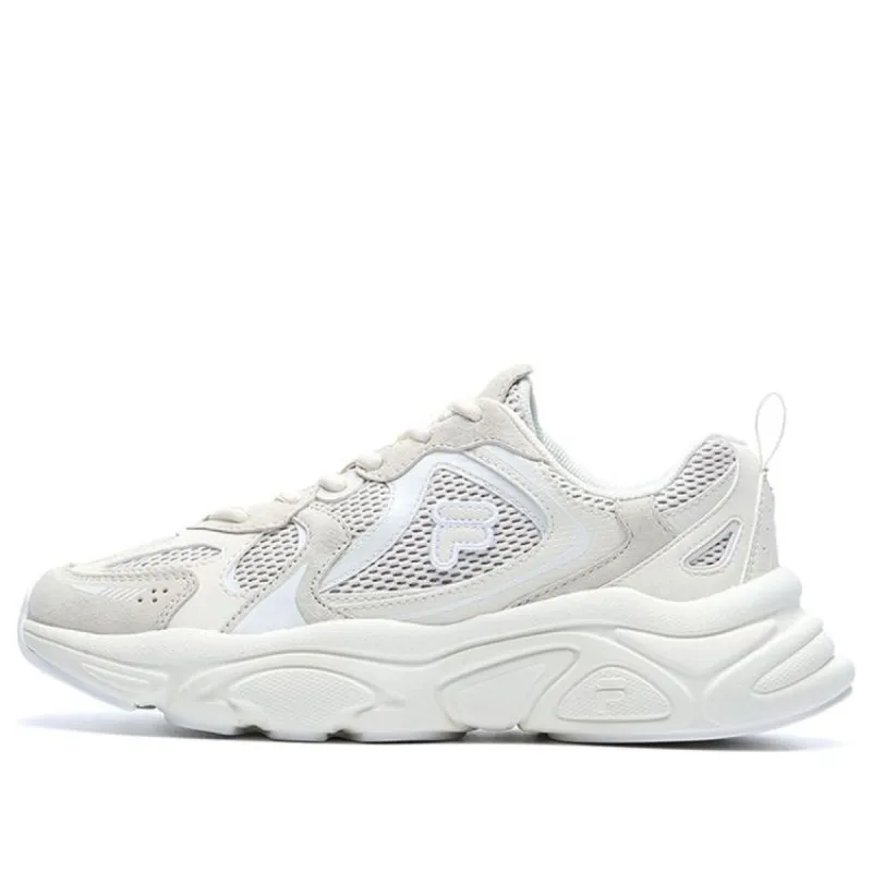 (WMNS) FILA FUSION Mars 2 Sneakers 'Beige White' T12W227328FWS sold by KicksCrew