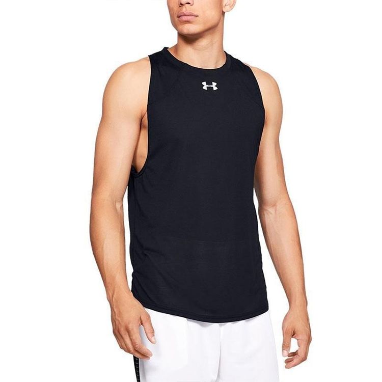 Under Armour Baseline Performance Basketball Tank 'Black' 1326706-001 sold by KicksCrew product image thumbnail 4