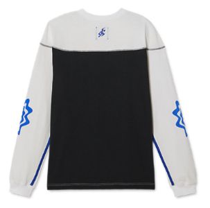 Asics Novalis Bixance Long Sleeve Top 'White Blue Black' 2203A232-100 sold by KicksCrew