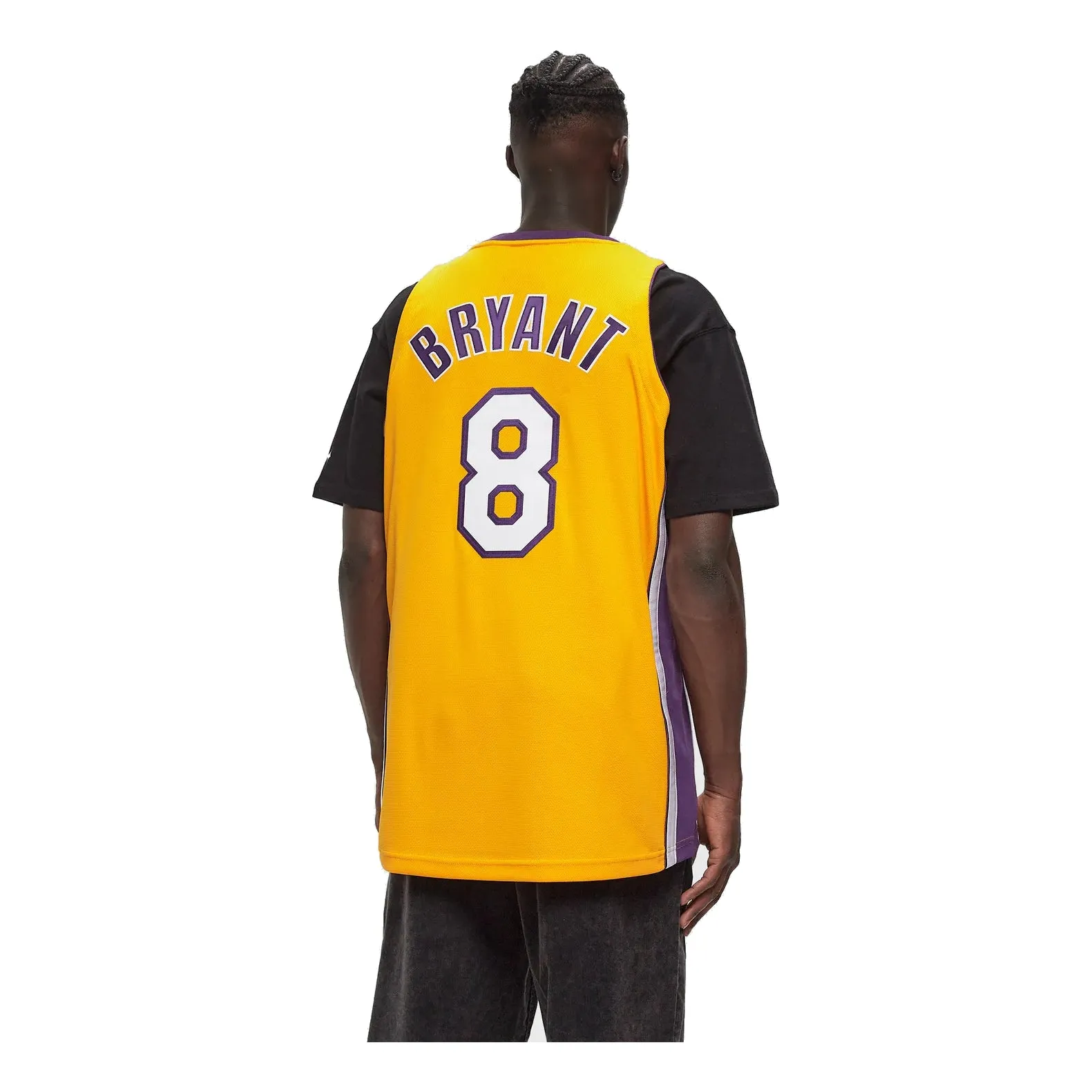 Mitchell & Ness x NBA Los Angeles Lakers 2001-02 Hardwood Classics Jerseys 'Kobe Bryant 8' AJY41159-LAL01KBRLTGD sold by KicksCrew product image thumbnail 2